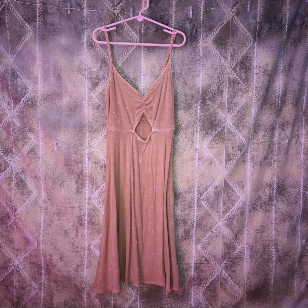 American Eagle Keyhole Mini Dress